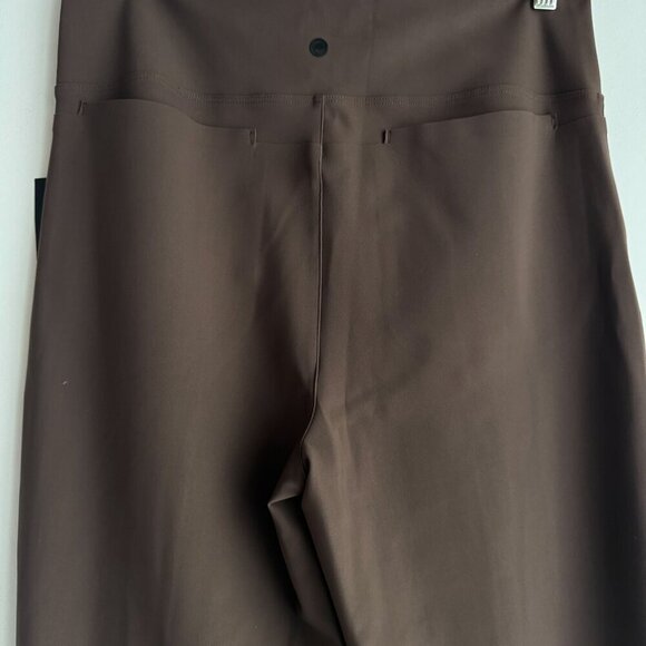 Epoque Evolution Jet Set flare  Side Slit Pants Brown 10 - Picture 11 of 13